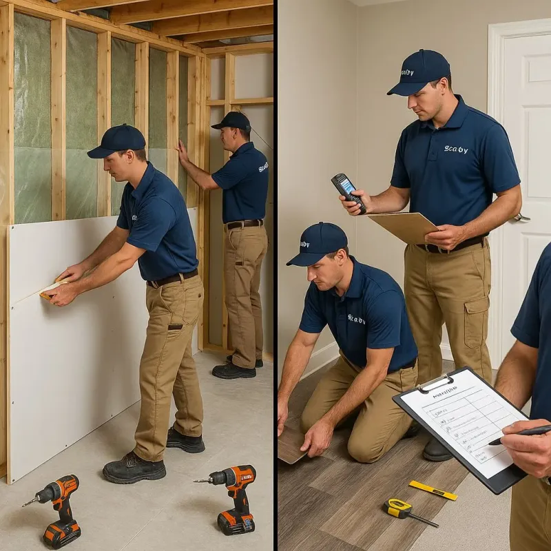 Repairs and Reconstruction process in Greensburg, LA